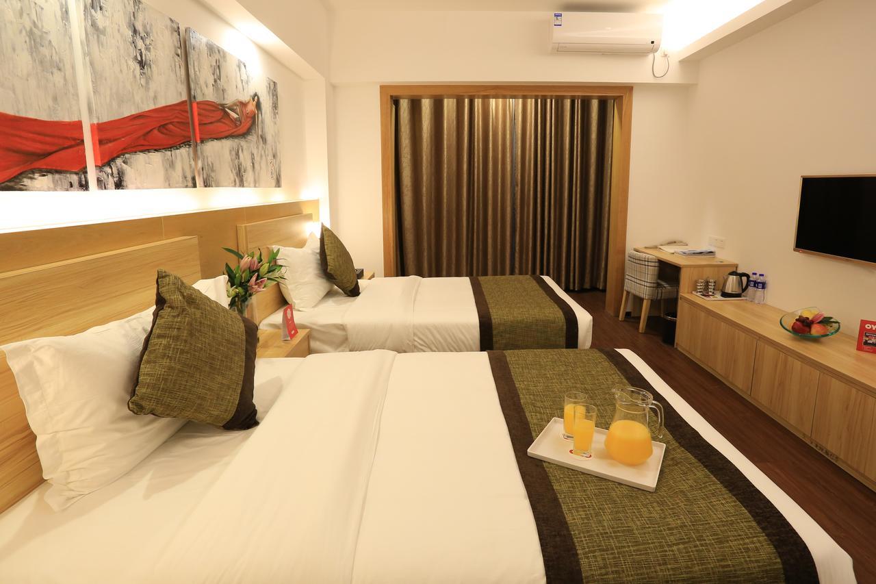 Oyo8001 Tiandi Hotel Шънджън Екстериор снимка